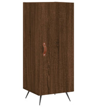 Sideboard Braun Eichen-Optik 34,5x34x90 cm Holzwerkstoff