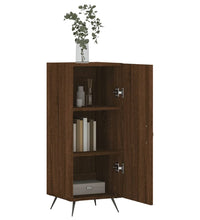 Sideboard Braun Eichen-Optik 34,5x34x90 cm Holzwerkstoff