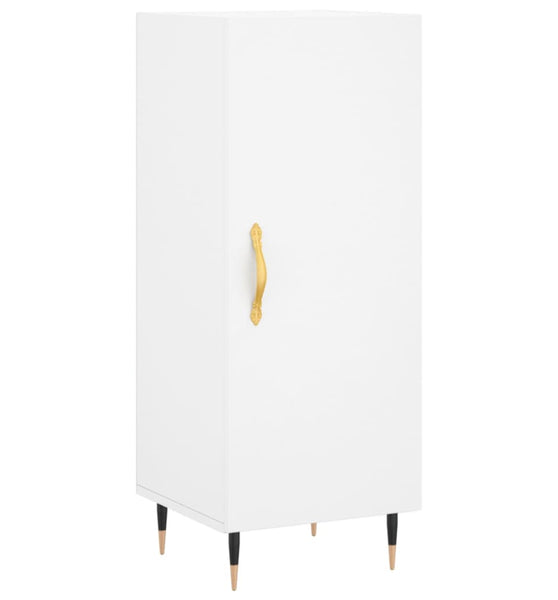 Sideboard Weiß 34,5x34x90 cm Holzwerkstoff