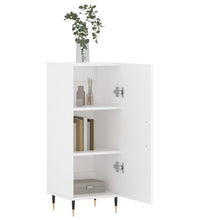 Sideboard Weiß 34,5x34x90 cm Holzwerkstoff