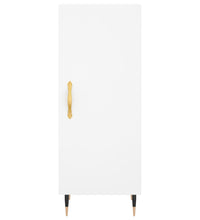 Sideboard Weiß 34,5x34x90 cm Holzwerkstoff