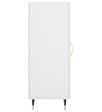 Sideboard Weiß 34,5x34x90 cm Holzwerkstoff