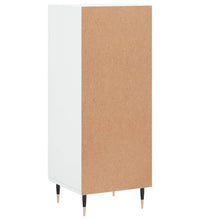 Sideboard Weiß 34,5x34x90 cm Holzwerkstoff