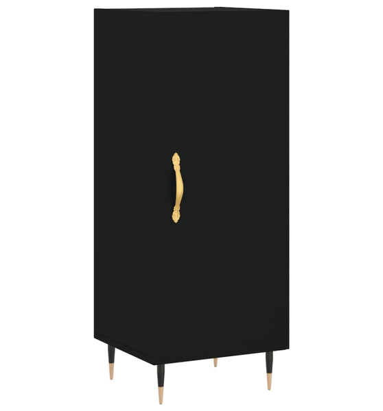 Sideboard Schwarz 34,5x34x90 cm Holzwerkstoff