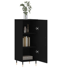 Sideboard Schwarz 34,5x34x90 cm Holzwerkstoff