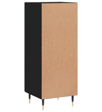 Sideboard Schwarz 34,5x34x90 cm Holzwerkstoff