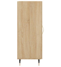 Sideboard Sonoma-Eiche 34,5x34x90 cm Holzwerkstoff