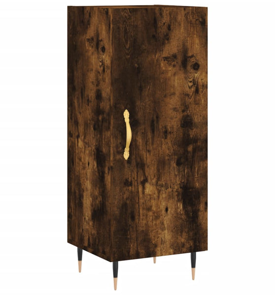 Sideboard Räuchereiche 34,5x34x90 cm Holzwerkstoff