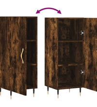 Sideboard Räuchereiche 34,5x34x90 cm Holzwerkstoff