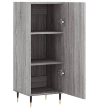 Sideboard Grau Sonoma 34,5x34x90 cm Holzwerkstoff