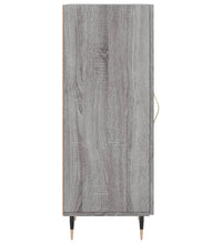 Sideboard Grau Sonoma 34,5x34x90 cm Holzwerkstoff