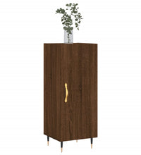 Sideboard Braun Eichen-Optik 34,5x34x90 cm Holzwerkstoff