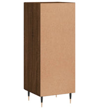 Sideboard Braun Eichen-Optik 34,5x34x90 cm Holzwerkstoff