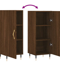 Sideboard Braun Eichen-Optik 34,5x34x90 cm Holzwerkstoff