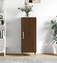 Sideboard Braun Eichen-Optik 34,5x34x90 cm Holzwerkstoff