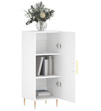 Sideboard Weiß 34,5x34x90 cm Holzwerkstoff