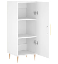 Sideboard Weiß 34,5x34x90 cm Holzwerkstoff