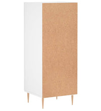 Sideboard Weiß 34,5x34x90 cm Holzwerkstoff