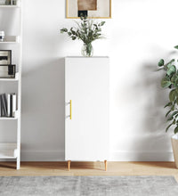 Sideboard Weiß 34,5x34x90 cm Holzwerkstoff