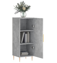 Sideboard Betongrau 34,5x34x90 cm Holzwerkstoff