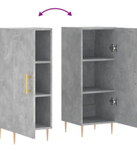 Sideboard Betongrau 34,5x34x90 cm Holzwerkstoff