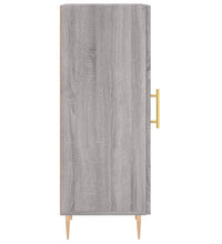 Sideboard Grau Sonoma 34,5x34x90 cm Holzwerkstoff