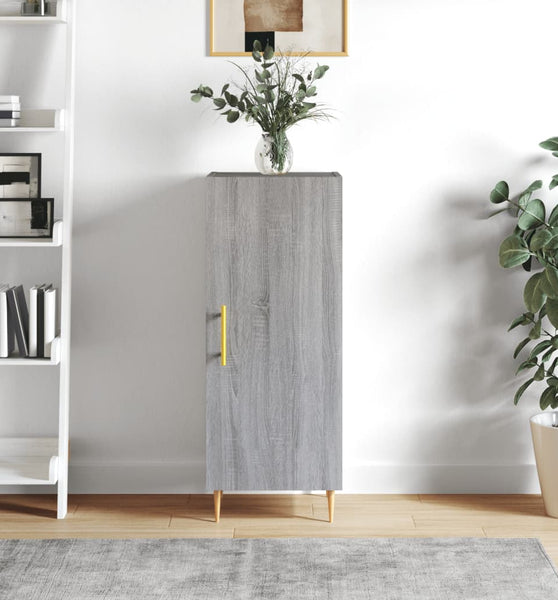 Sideboard Grau Sonoma 34,5x34x90 cm Holzwerkstoff