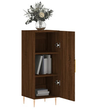 Sideboard Braun Eichen-Optik 34,5x34x90 cm Holzwerkstoff