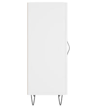 Sideboard Weiß 34,5x34x90 cm Holzwerkstoff