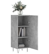 Sideboard Betongrau 34,5x34x90 cm Holzwerkstoff