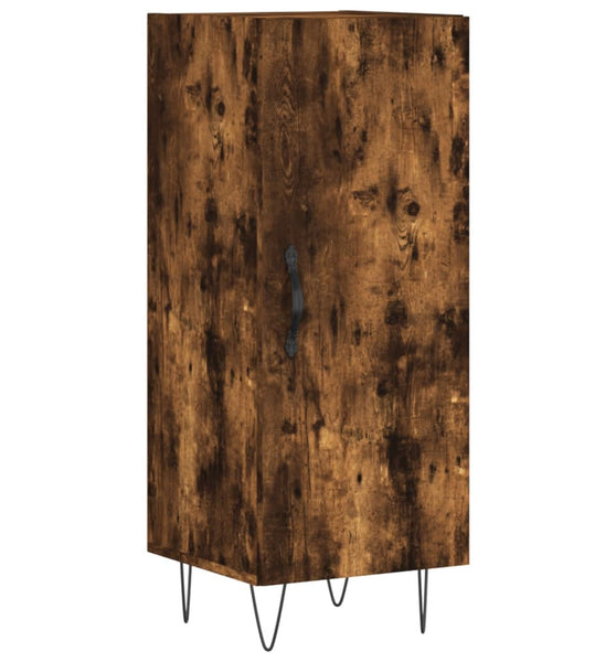 Sideboard Räuchereiche 34,5x34x90 cm Holzwerkstoff