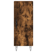 Sideboard Räuchereiche 34,5x34x90 cm Holzwerkstoff