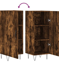 Sideboard Räuchereiche 34,5x34x90 cm Holzwerkstoff