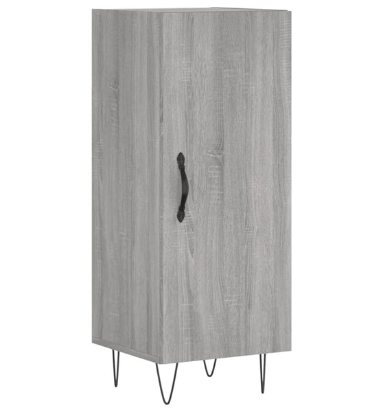 Sideboard Grau Sonoma 34,5x34x90 cm Holzwerkstoff