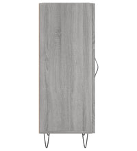 Sideboard Grau Sonoma 34,5x34x90 cm Holzwerkstoff