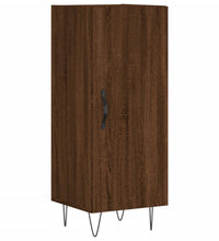 Sideboard Braun Eichen-Optik 34,5x34x90 cm Holzwerkstoff