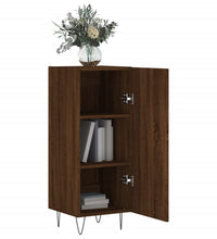 Sideboard Braun Eichen-Optik 34,5x34x90 cm Holzwerkstoff