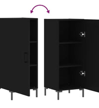 Sideboard Schwarz 34,5x34x90 cm Holzwerkstoff