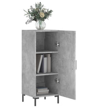 Sideboard Betongrau 34,5x34x90 cm Holzwerkstoff