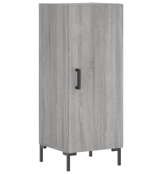 Sideboard Grau Sonoma 34,5x34x90 cm Holzwerkstoff