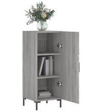 Sideboard Grau Sonoma 34,5x34x90 cm Holzwerkstoff