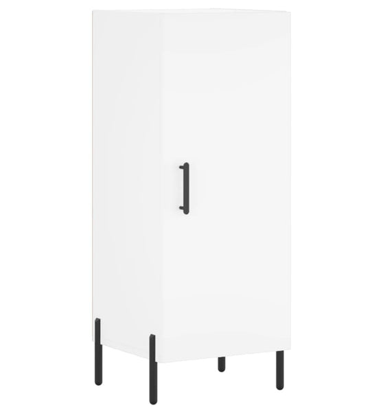 Sideboard Weiß 34,5x34x90 cm Holzwerkstoff