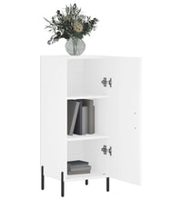 Sideboard Weiß 34,5x34x90 cm Holzwerkstoff