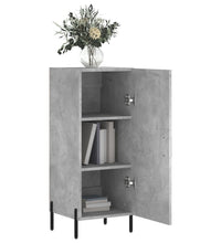 Sideboard Betongrau 34,5x34x90 cm Holzwerkstoff