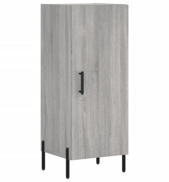 Sideboard Grau Sonoma 34,5x34x90 cm Holzwerkstoff