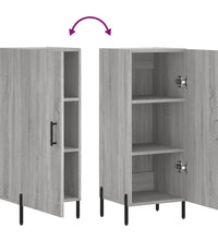 Sideboard Grau Sonoma 34,5x34x90 cm Holzwerkstoff