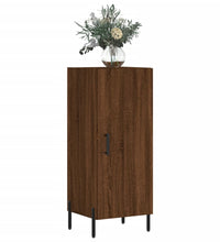 Sideboard Braun Eichen-Optik 34,5x34x90 cm Holzwerkstoff