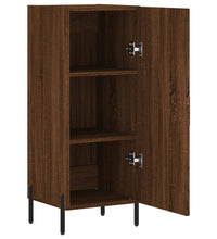 Sideboard Braun Eichen-Optik 34,5x34x90 cm Holzwerkstoff