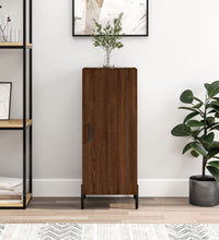 Sideboard Braun Eichen-Optik 34,5x34x90 cm Holzwerkstoff