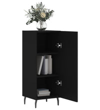 Sideboard Schwarz 34,5x34x90 cm Holzwerkstoff